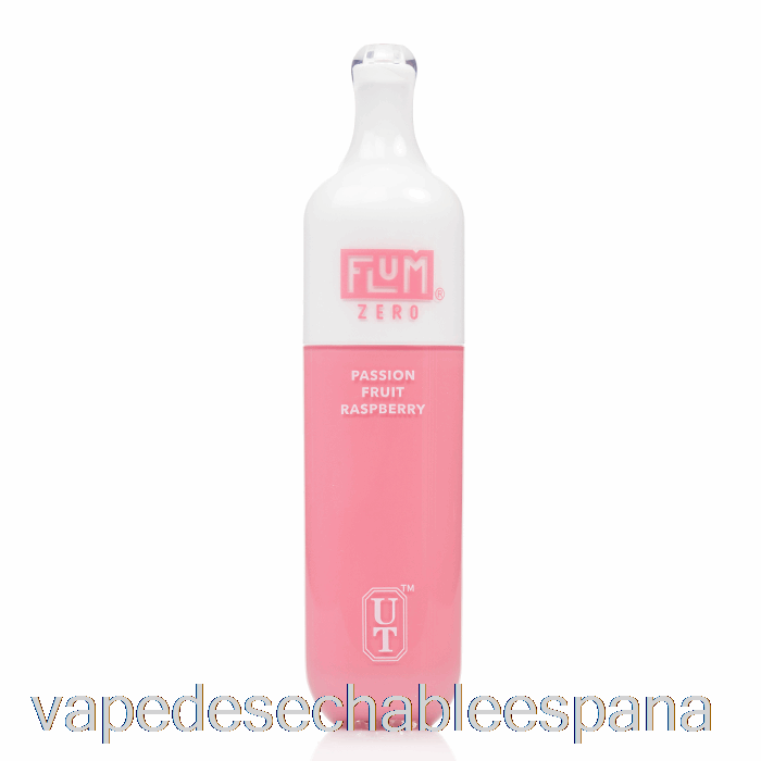 Vape España Flum Float 0% Cero Nicotina 3000 Desechable Maracuyá Frambuesa